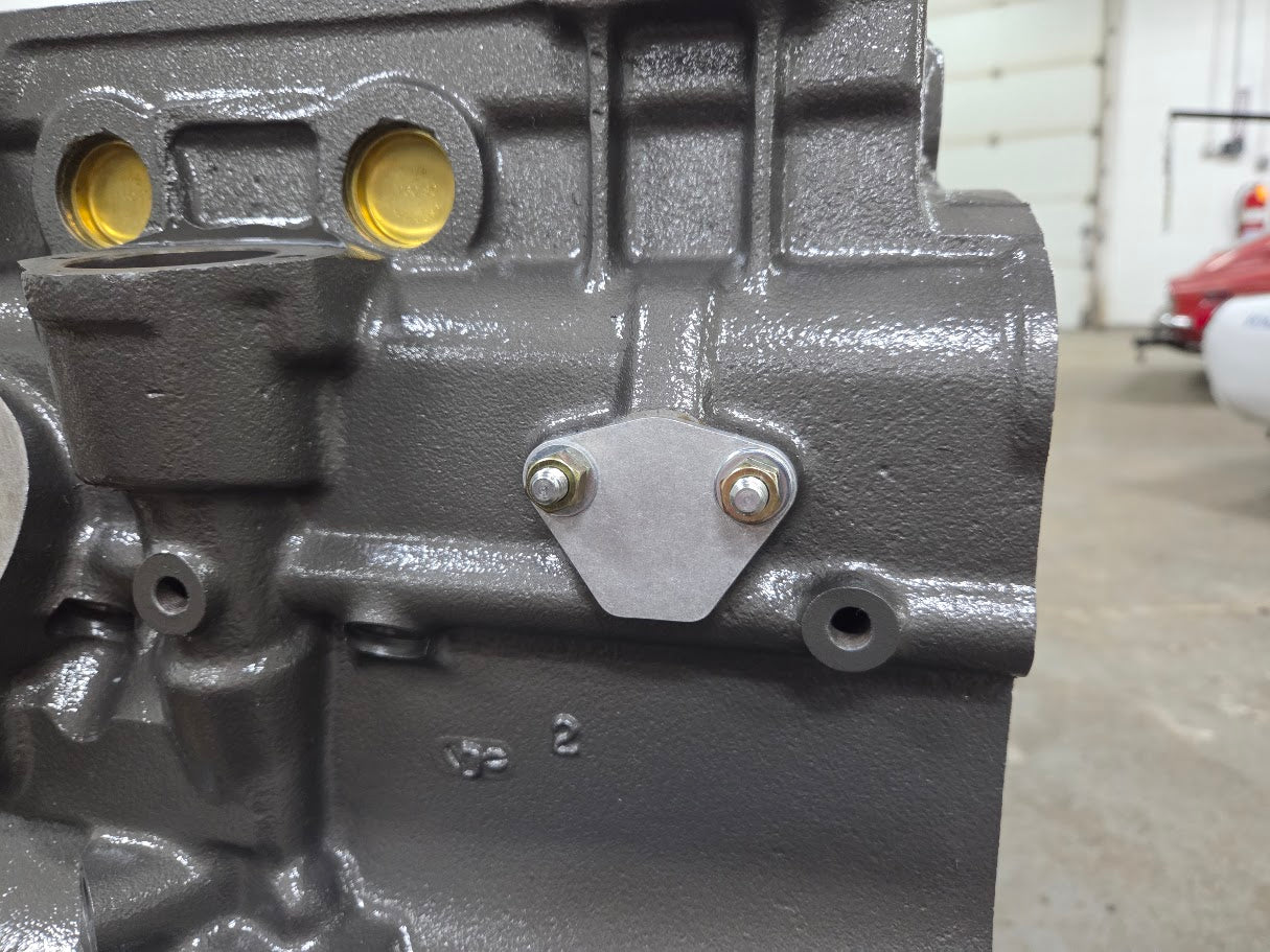 Fuel pump blanking plate for Triumph Spitfire 1147 and 1296